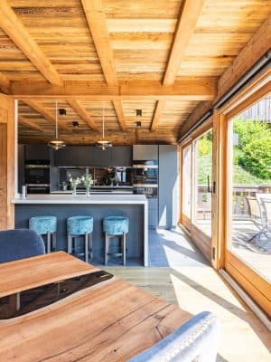 Chalet Robri - Kitchen Patio
